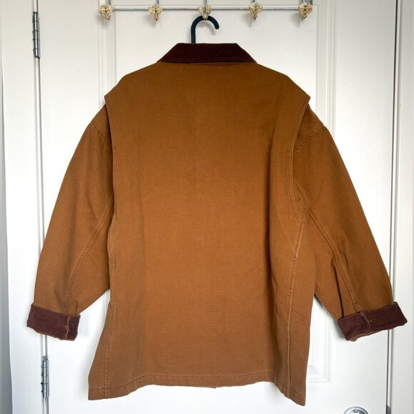 NEW NWT DÔEN Pascual Quilted Jacket Willow Bark Floral Cotton Size L - Picture 9 of 12